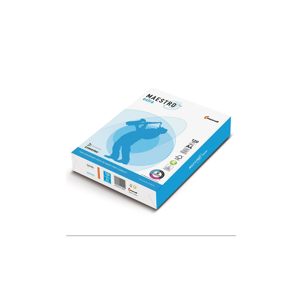 Kopierpapier extra, A4, 120g/m², 250 Blatt, weiß