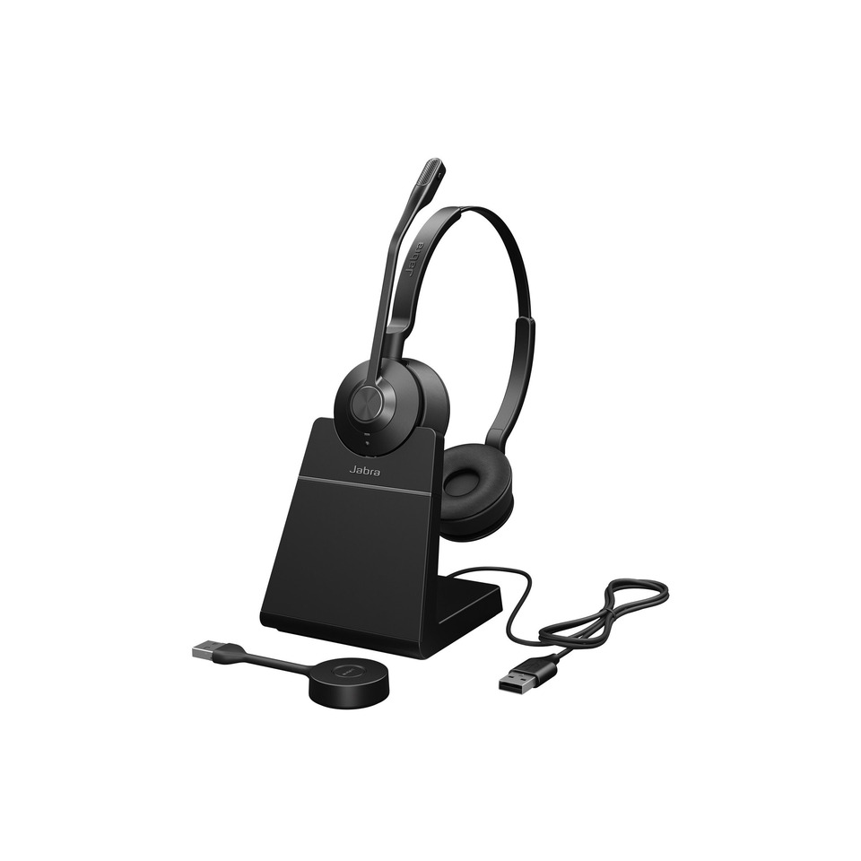 Headset Engage 55 SE - USB-A UC Stereo (Include Stand), schwarz