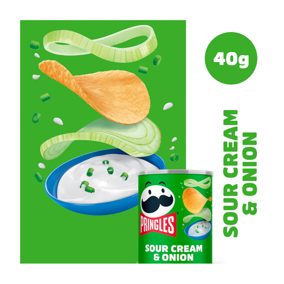 Chips Sour Cream & Onion, 40g