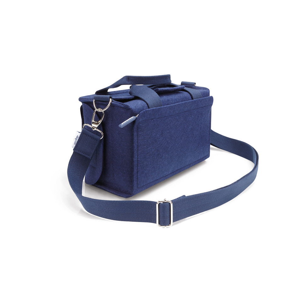 Moderatorentasche ecoAware - gefüllt, dunkelblau