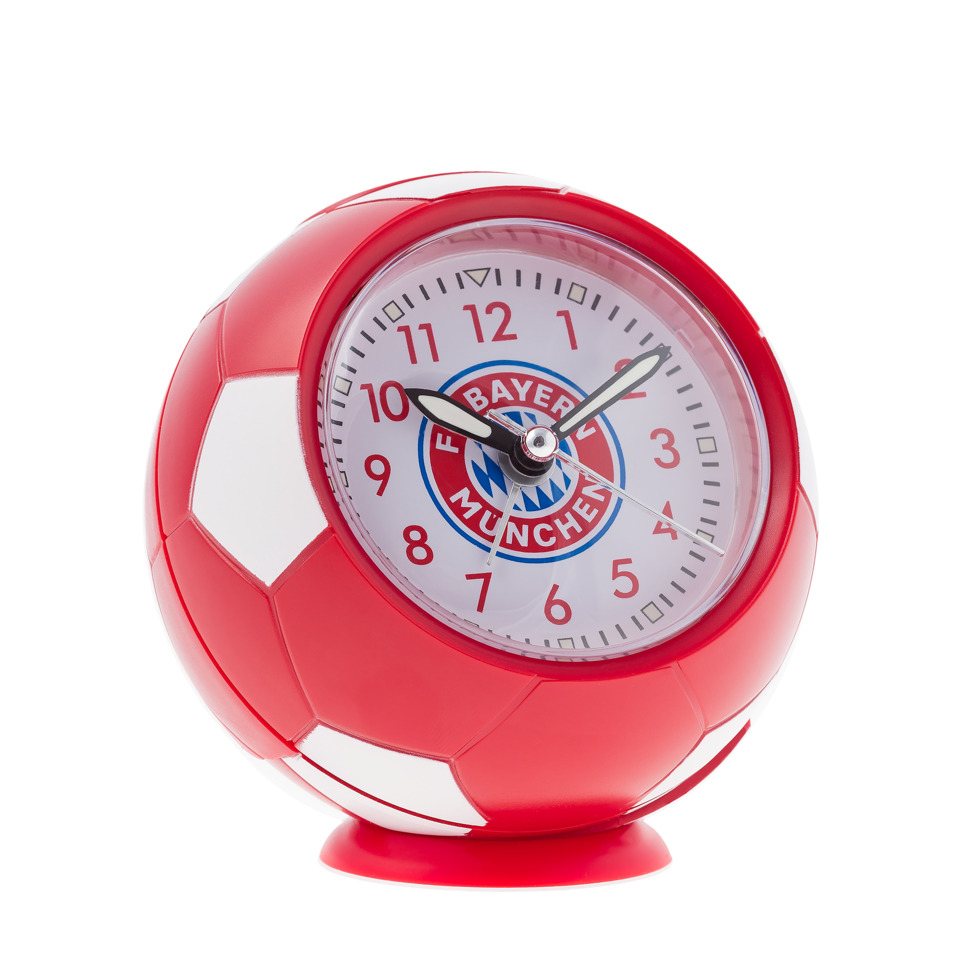 Wecker Fussball, rot