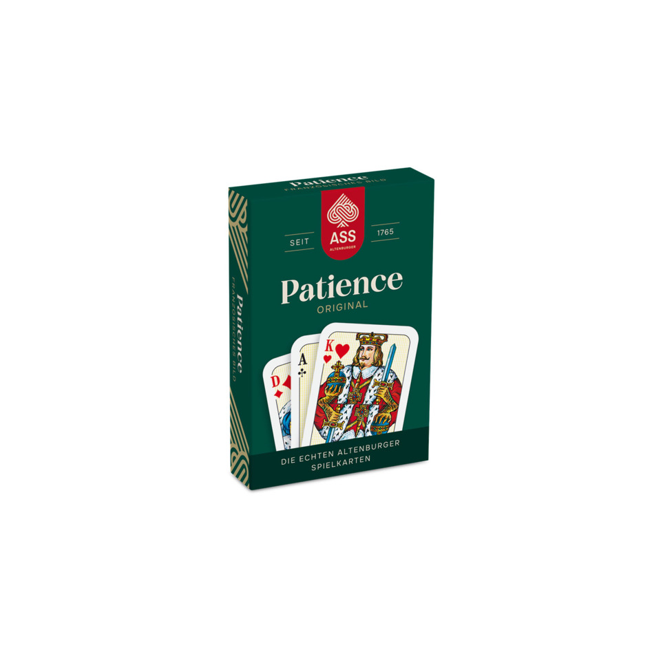 Spielkarten Patience Mini, französisches Bild