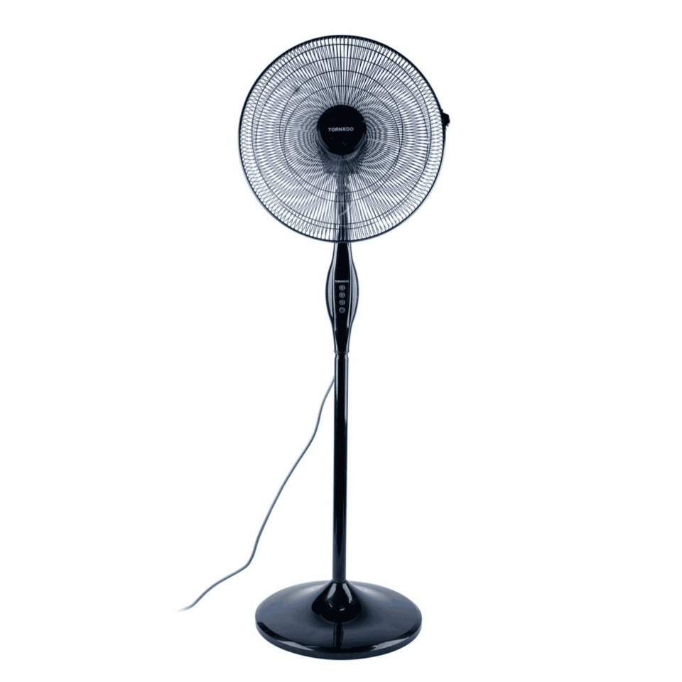 Standventilator, 16 Zoll, schwarz