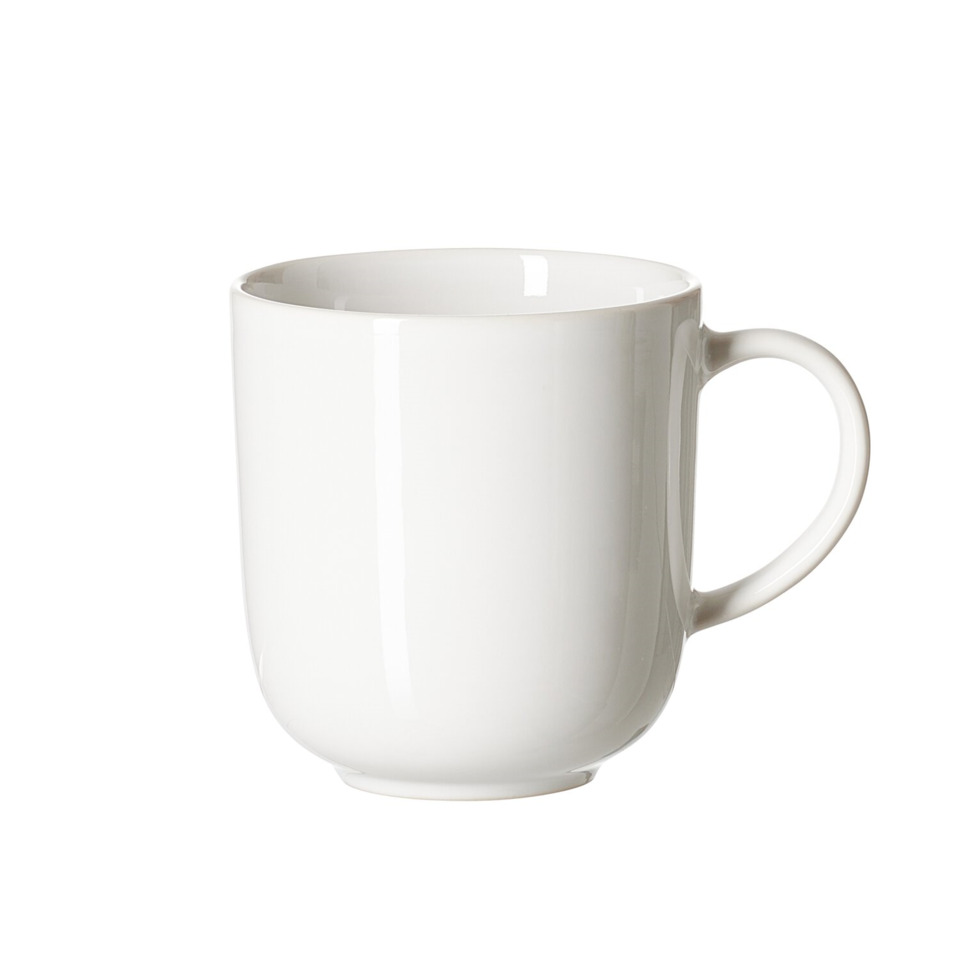 Kaffeebecher Volos, 400 ml, Steinzeug, weiß, 6 Stück