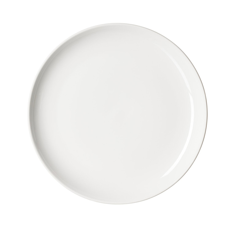 Dessertteller Volos, Ø 20,5 cm, Steinzeug, weiß, 6 Stück