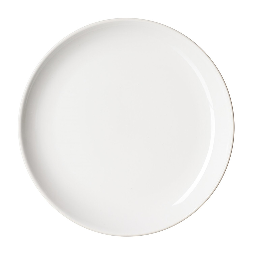 Speiseteller flach Volos, Ø 27,5 cm, Steinzeug, weiß, 6 Stück
