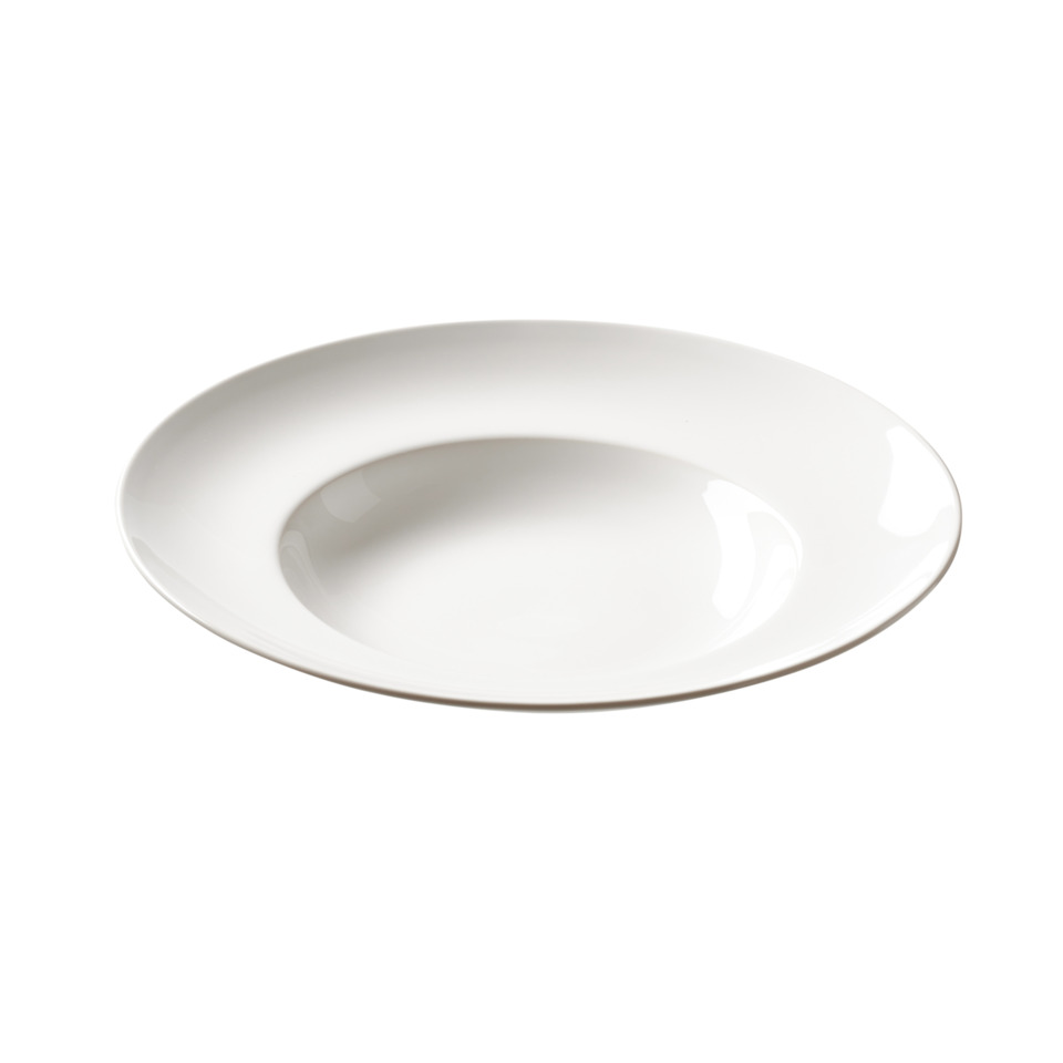 Pastateller Volos, Ø 30,5 cm, Steinzeug, weiß, 4 Stück