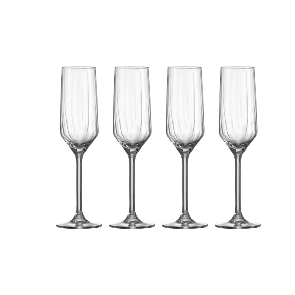 Sektgläser Jive, 220 ml, 4 Stück