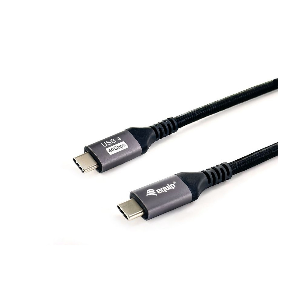 USB-Kabel 4.0 Gen 3, Type-C to C, 2m, M/M, PD3.1 240W, 8K/60Hz, 40Gbps, schwarz