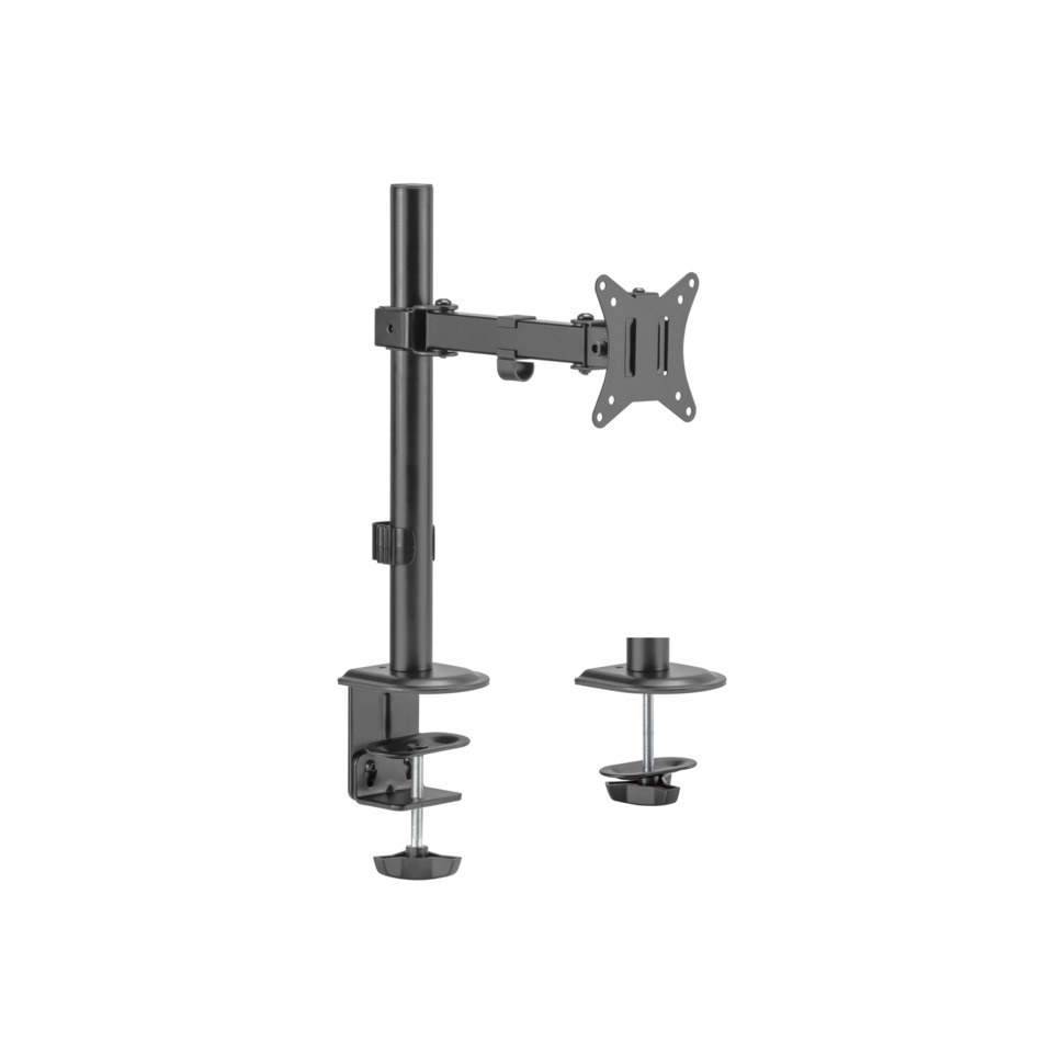 Monitor LCD-TV-Tischhalterung, 17"-32", 45° neigbar, schwarz 
