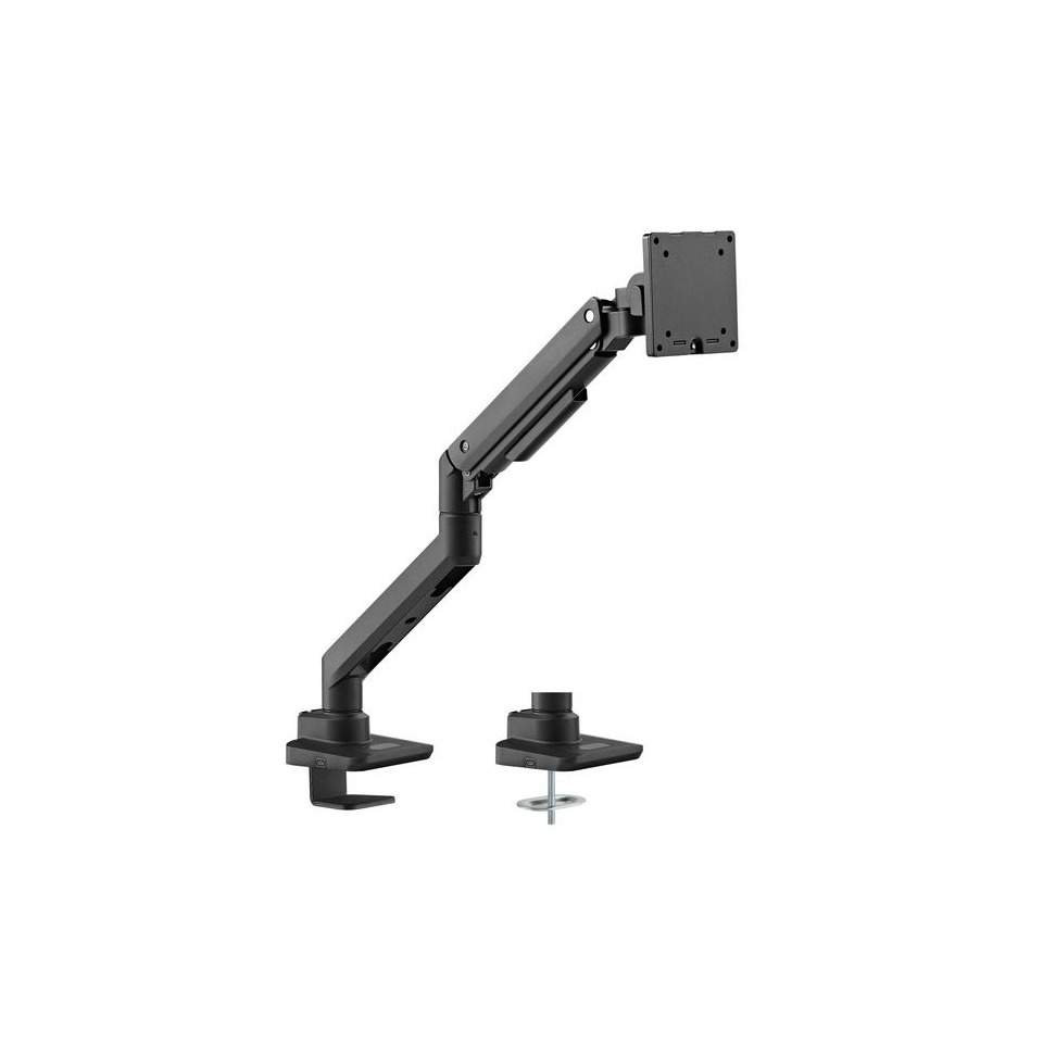 Schwerlast-Monitor-Tischhalterung, 17"-49", neigbar, schwarz 