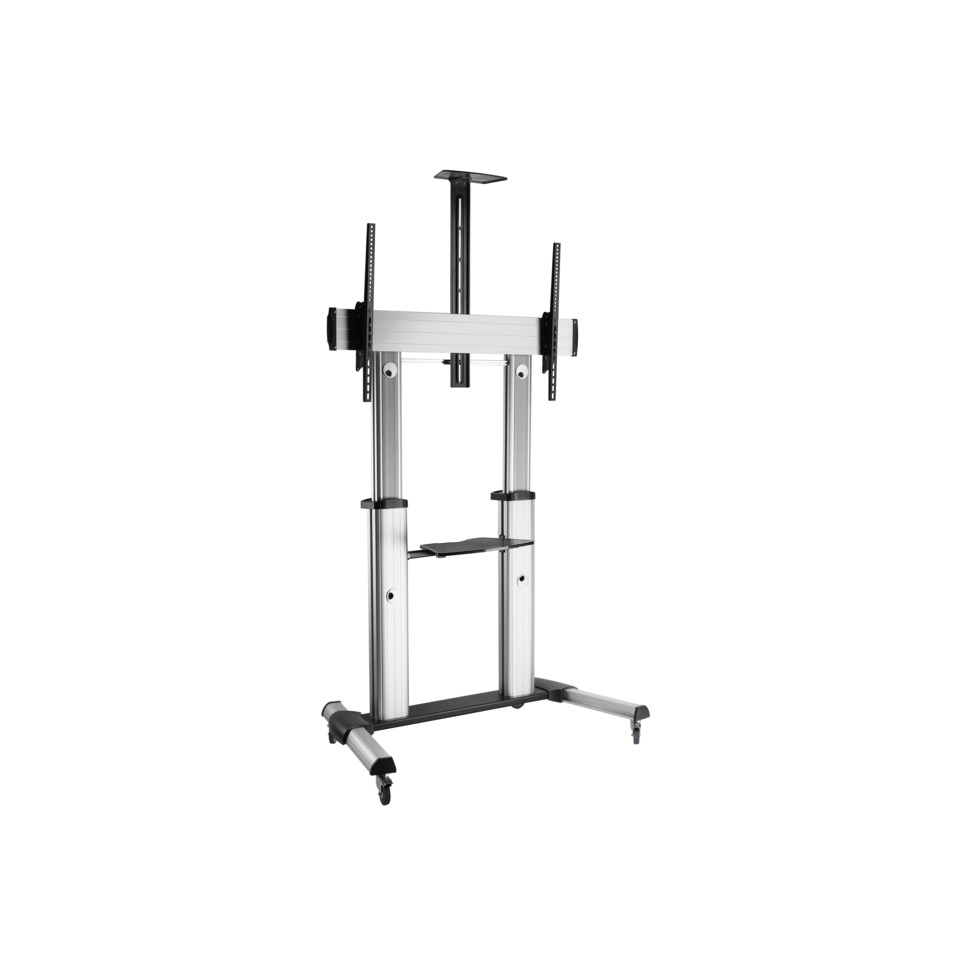Teleskopischer TV-Wagen, 60"-100", neigbar, schwarz