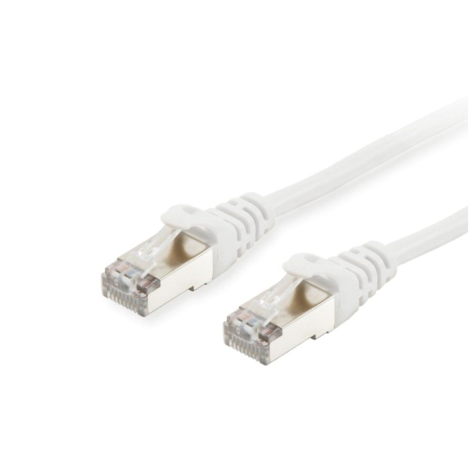 Patchkabel Cat.6A S/FTP, 1m, weiß
