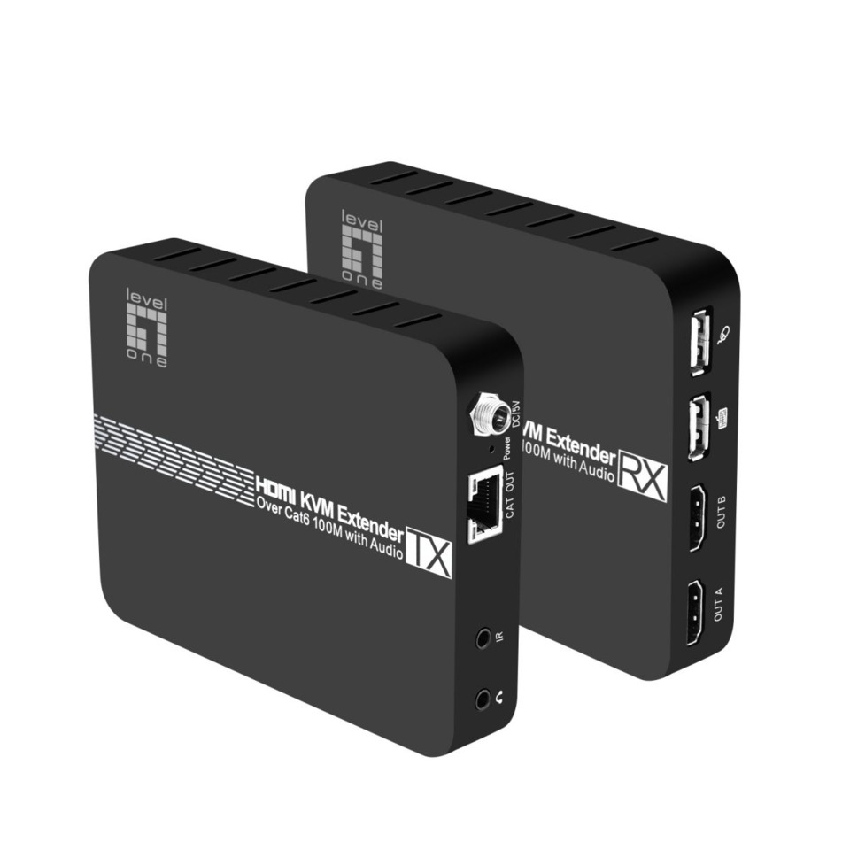 HDMI Extender over Cat.6, 100m, 4K/30Hz, HDCP1.4