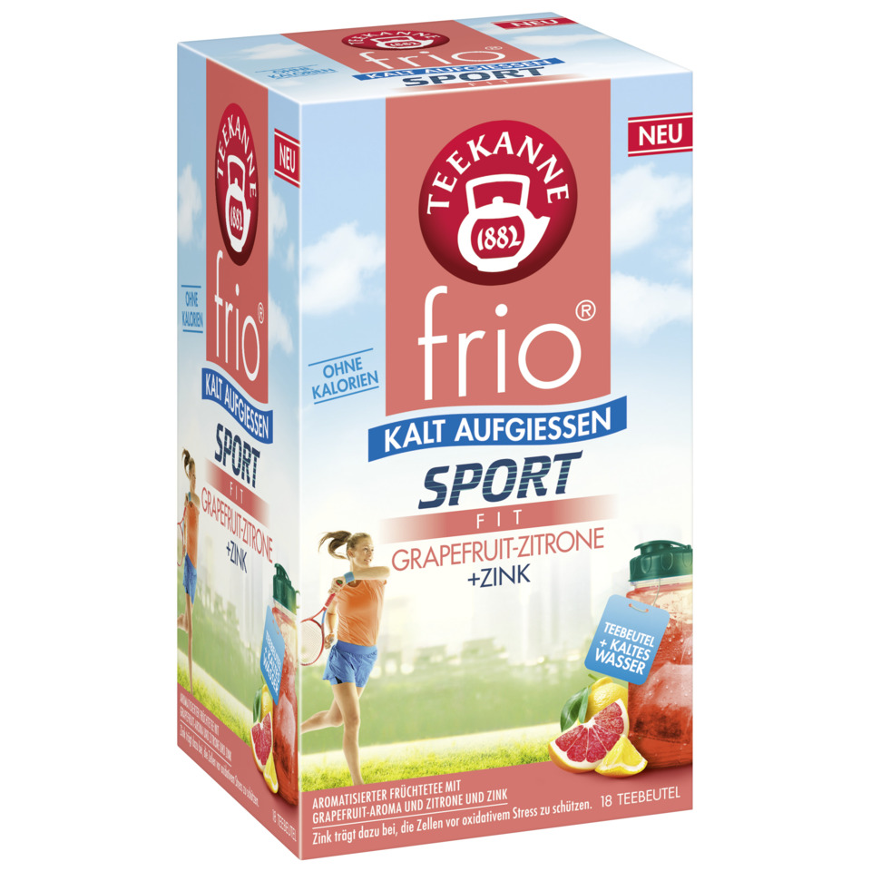 frio® Sport Fit Grapefruit-Zitrone, 18 Beutel x 2,5 g