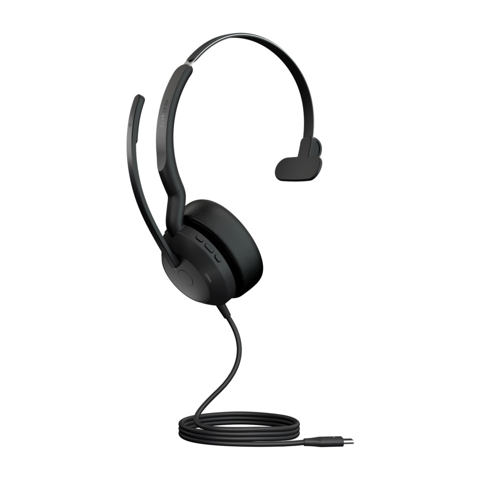 Headset Evolve2 50, USB-C UC Mono, schwarz