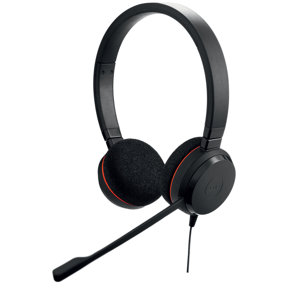 Headset Evolve 20 - USB-C/A, UC Stereo, schwarz