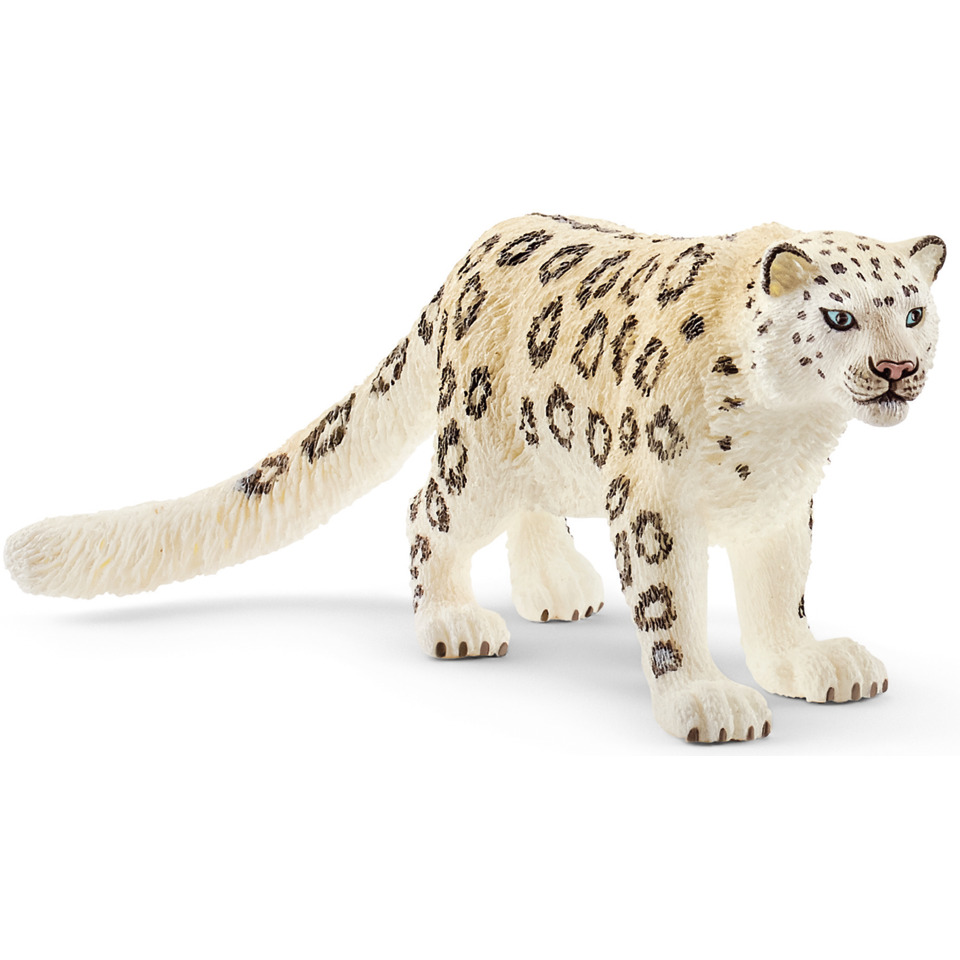 Spielzeugfigur Schneeleopard