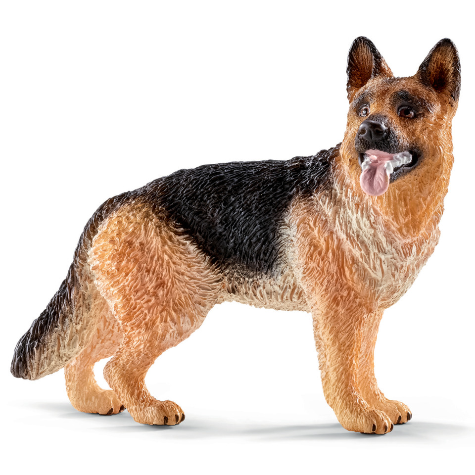 Spielzeugfigur Schäferhund