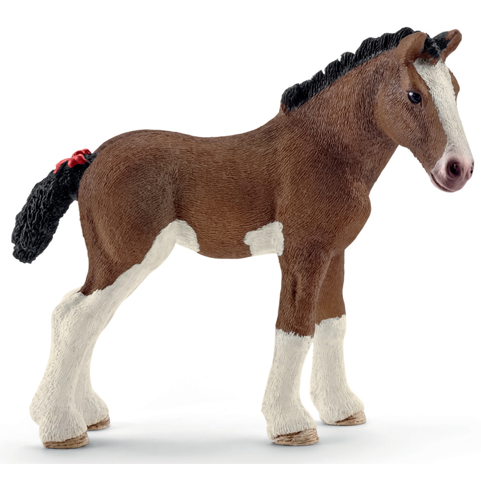 Spielzeugfigur Clydesdale Fohlen