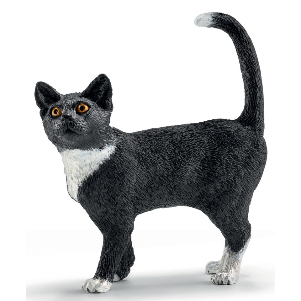 Spielzeugfigur Katze stehend