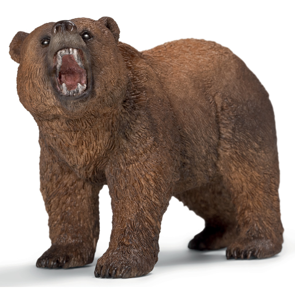 Spielzeugfigur Grizzlybär