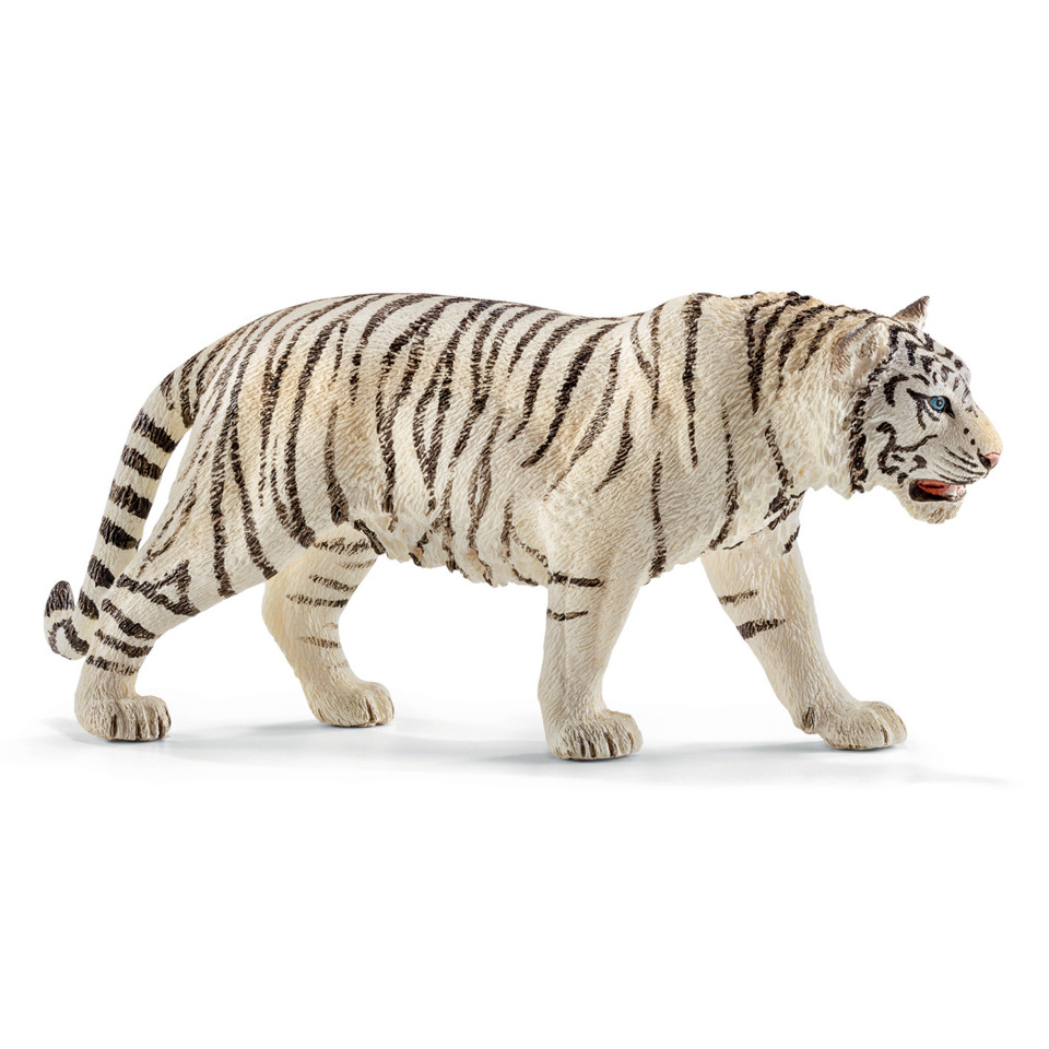 Spielzeugfigur Tiger weiß