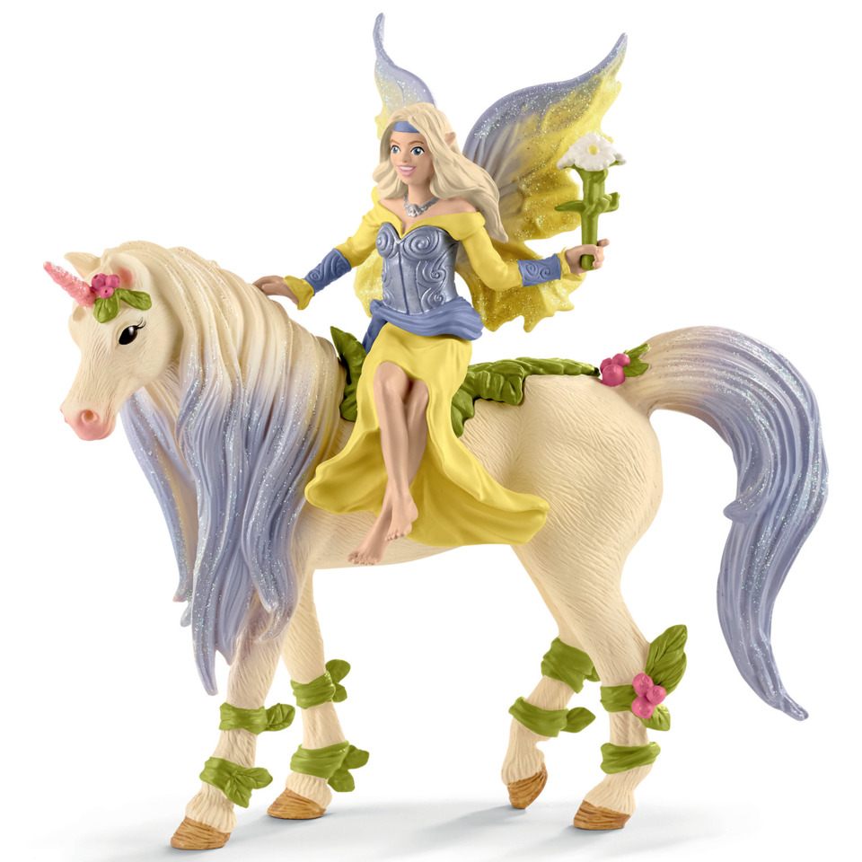 Spielzeugfigur Sera mit Blüten-Einhorn