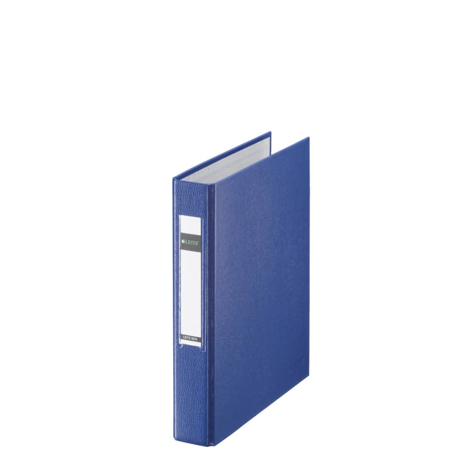4213 Standard Ringbuch - A5, 25mm, 2 Ringe, PP, blau