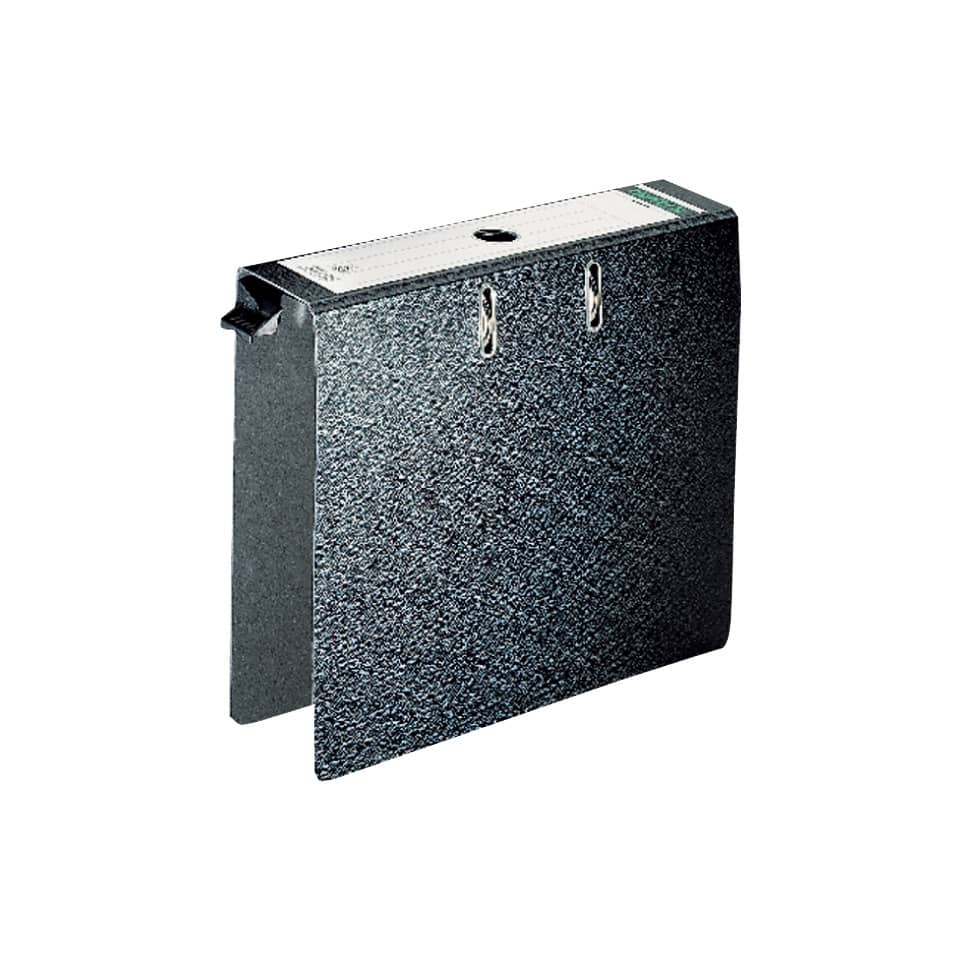Hängeordner Hartpappe - A4, 80 mm, schwarz