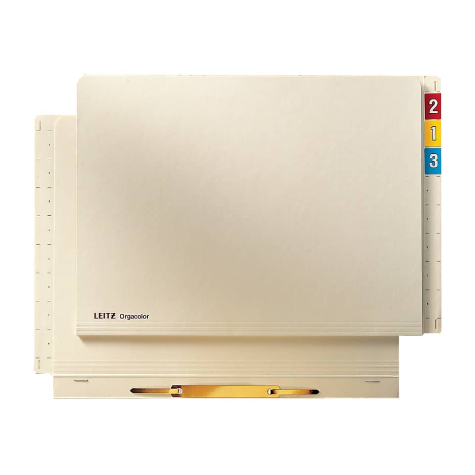 2442 Einstellhefter Orgacolor® - Kraftkarton, chamois