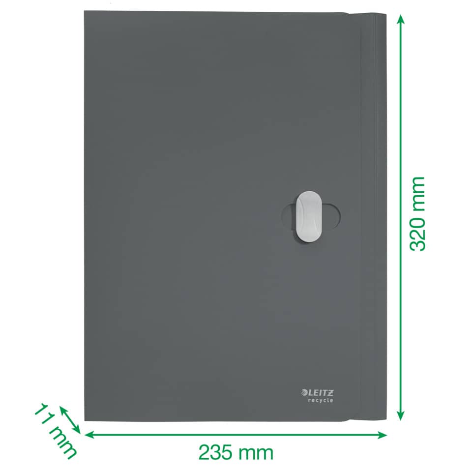 4622 Dokumentenmappe Recycle - A4, PP, klimaneutral, grün
