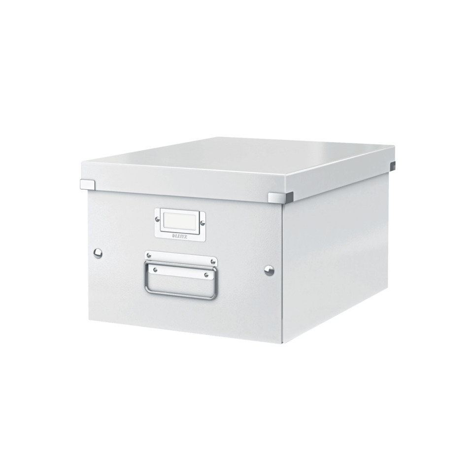 Archivbox WOW Click & Store - für A4, weiß