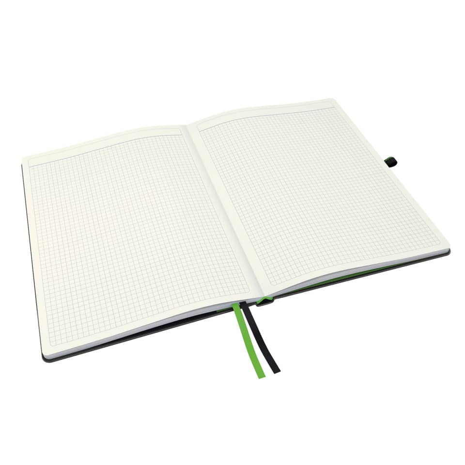 4477 Notizbuch Complete, A5, kariert, schwarz