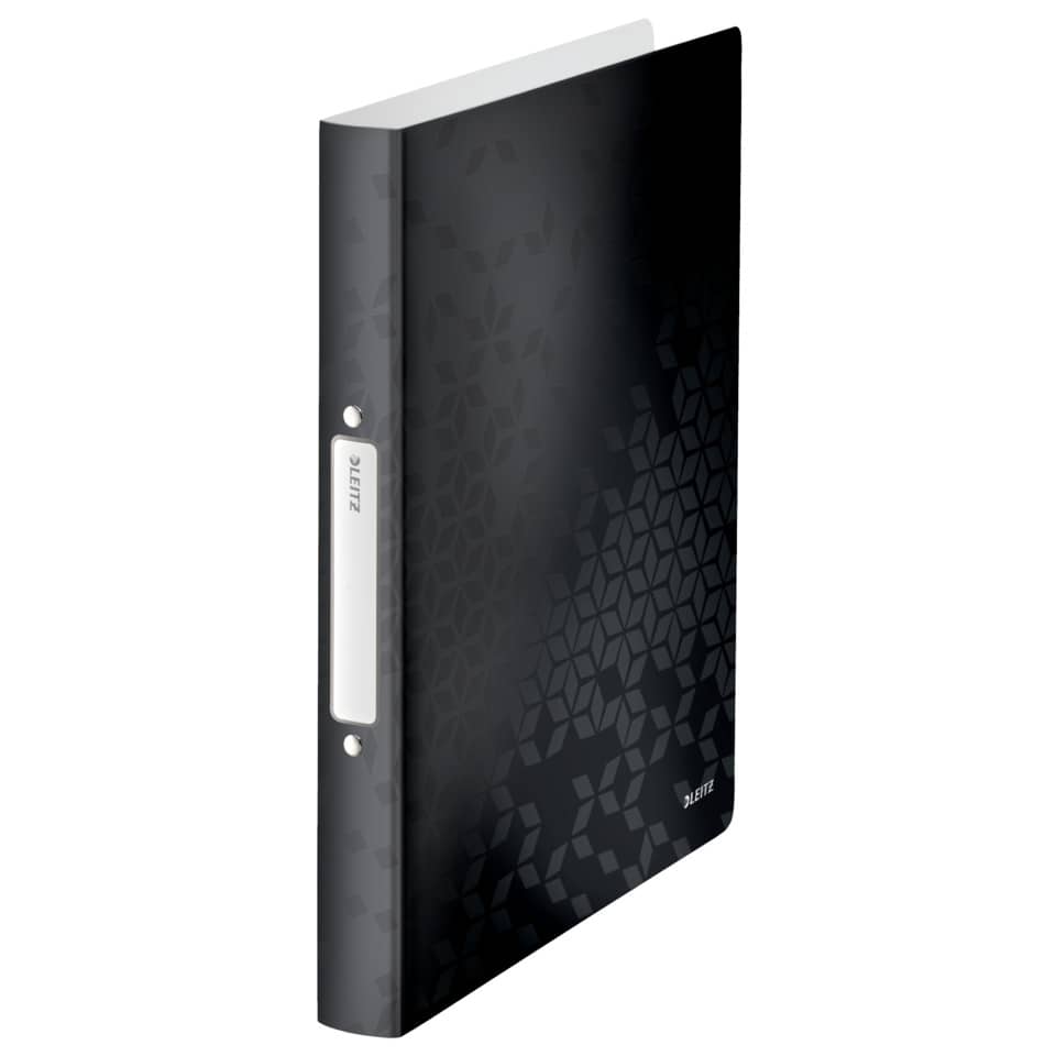 4257 Ringbuch WOW - A4, PP, 2 Ringe, 25 mm, schwarz