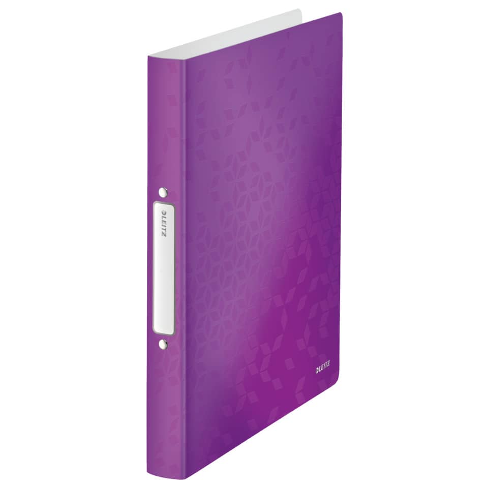 4257 Ringbuch WOW - A4, PP, 2 Ringe, 25 mm, violett