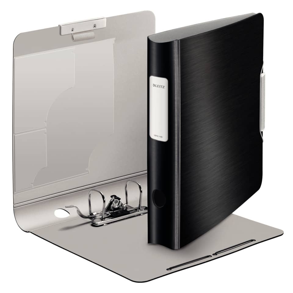 1109 Ordner Active Style A4 - 60 mm, satin schwarz