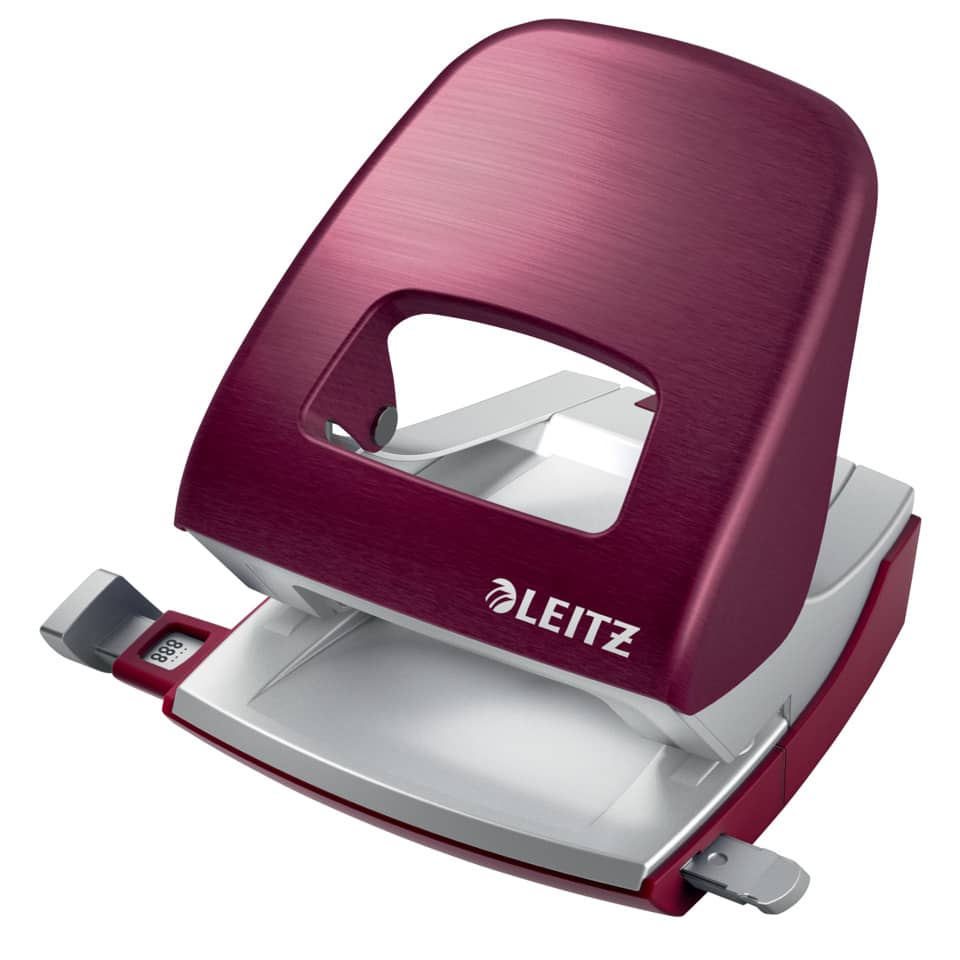 5006 Bürolocher NeXXt Style - 30 Blatt, granat rot