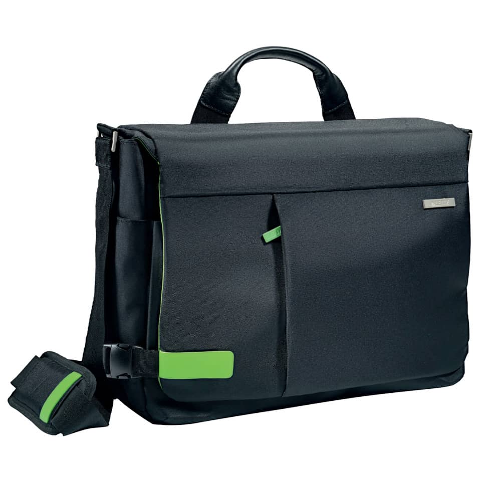 Complete 15.6" Messenger Bag Smart Traveller - Polyester, schwarz