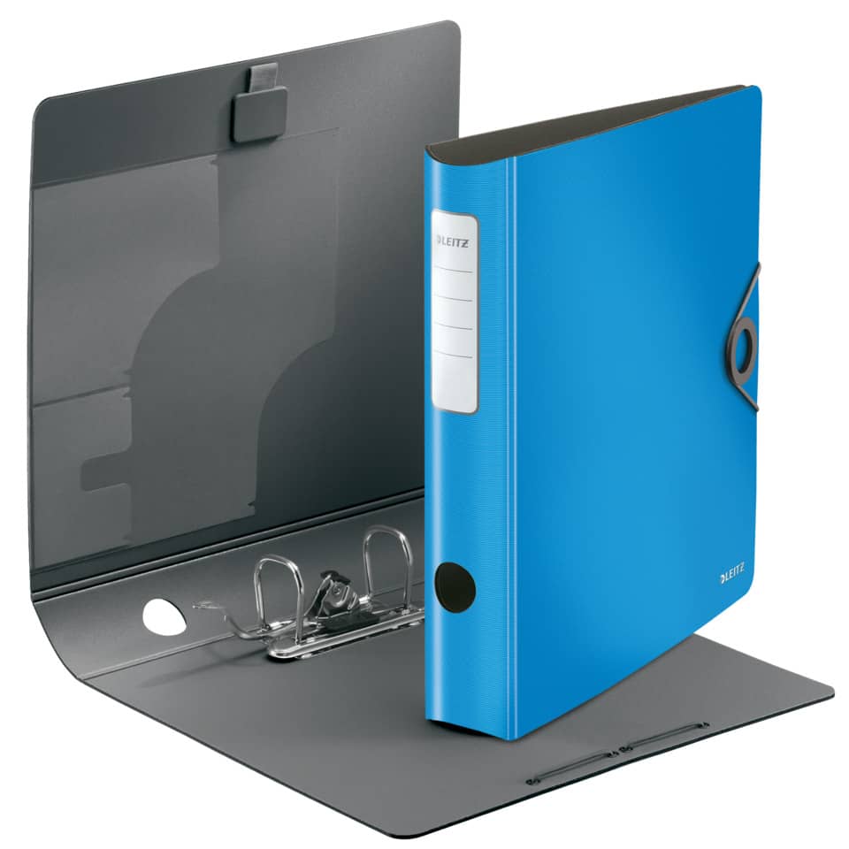 1048 Ordner 180° Active Solid - A4, 6,5 cm, Innentaschen, Gummizug, hellblau