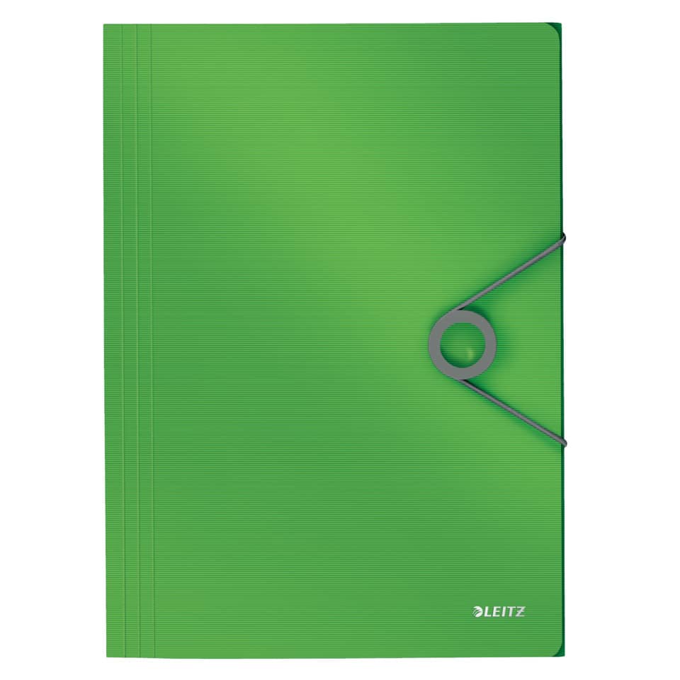 4563 Dreiflügelmappe Solid - A4, PP, hellgrün
