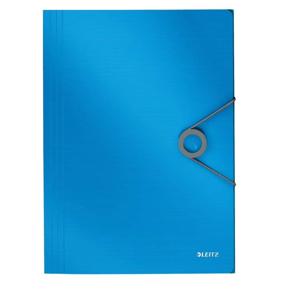 4563 Dreiflügelmappe Solid - A4, PP, hellblau
