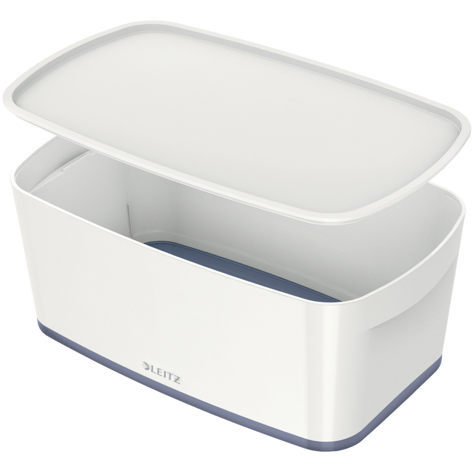 5229 Aufbewahrungsbox MyBox WOW Klein - A5, mit Deckel, ABS, weiß/grau