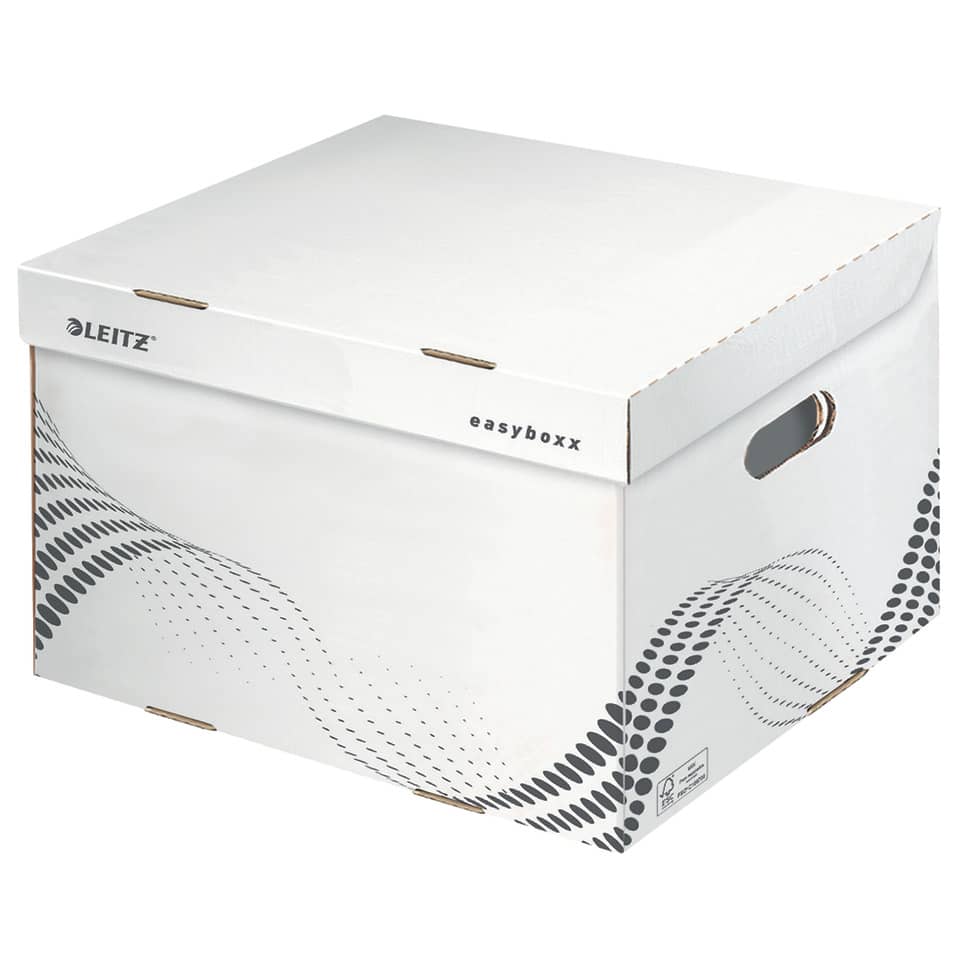 6137 Archiv Container easyboxx L - Wellpappe (RC), Tragkraft 17 kg, weiß