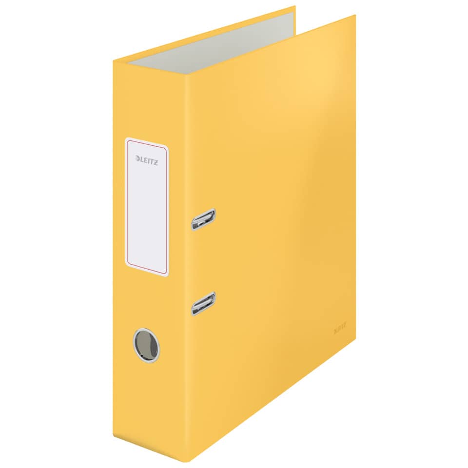 1061 Qualitäts-Ordner Cosy Soft-Touch - A4, breit, gelb matt