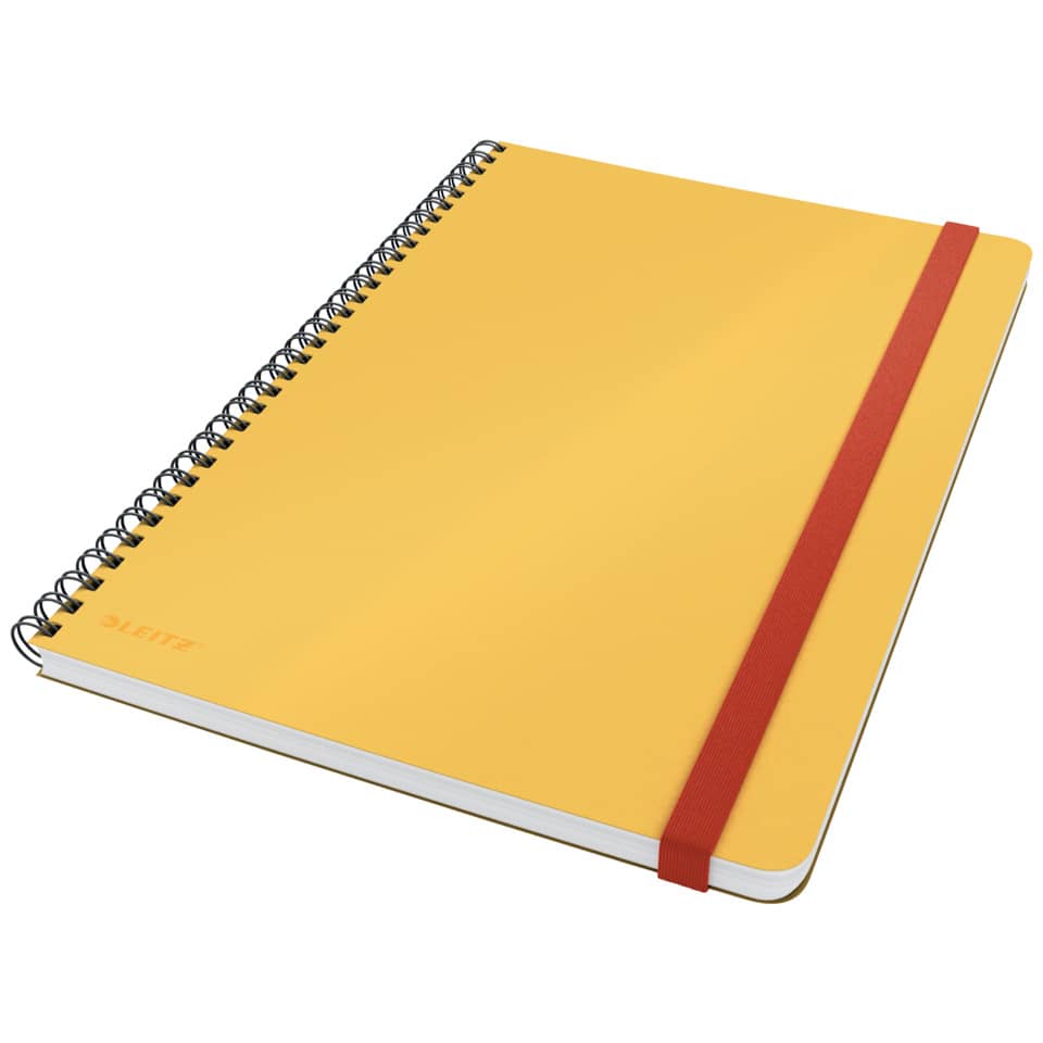 Collegeblock Cosy - B5, 80 Blatt, 100 g/qm, kariert, gelb