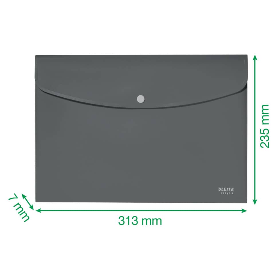 4678 Sammelmappe Recycle - A4 quer, PP, klimaneutral, rot