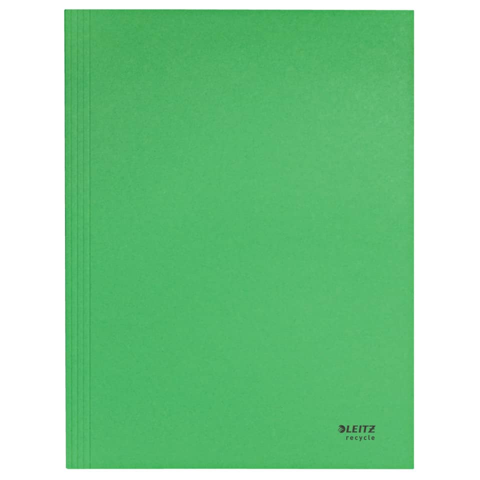 3906 Jurismappe Recycle - A4, 250 Blatt, Karton (RC), klimaneutral, grün