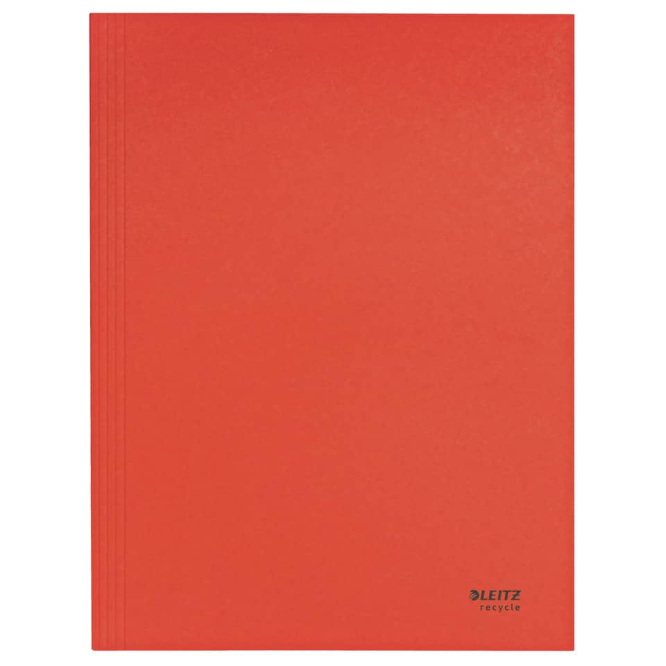 3906 Jurismappe Recycle - A4, 250 Blatt, Karton (RC), klimaneutral, rot