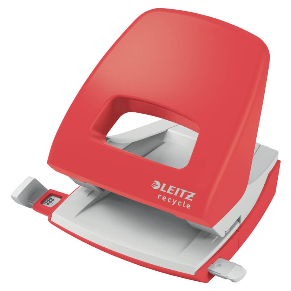5003 Locher NeXXt Recycle - 30 Blatt, klimaneutral, rot